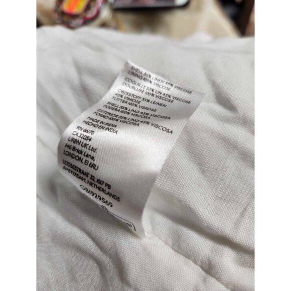 Anthropologie Blue and White Midi Dress - Picture 8 of 9